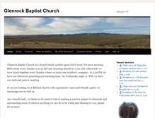 Tablet Screenshot of glenrockbaptistchurch.com